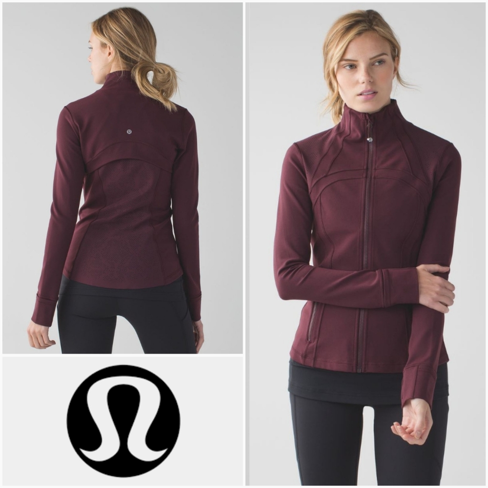 Lululemon Athletica Burgundy Jacket